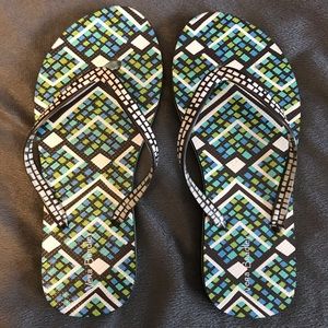 Vera Bradley flip flops